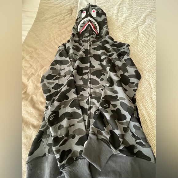 BAPE ABC Camo Shark Full Zip Hoodie - Picture 4 of 8